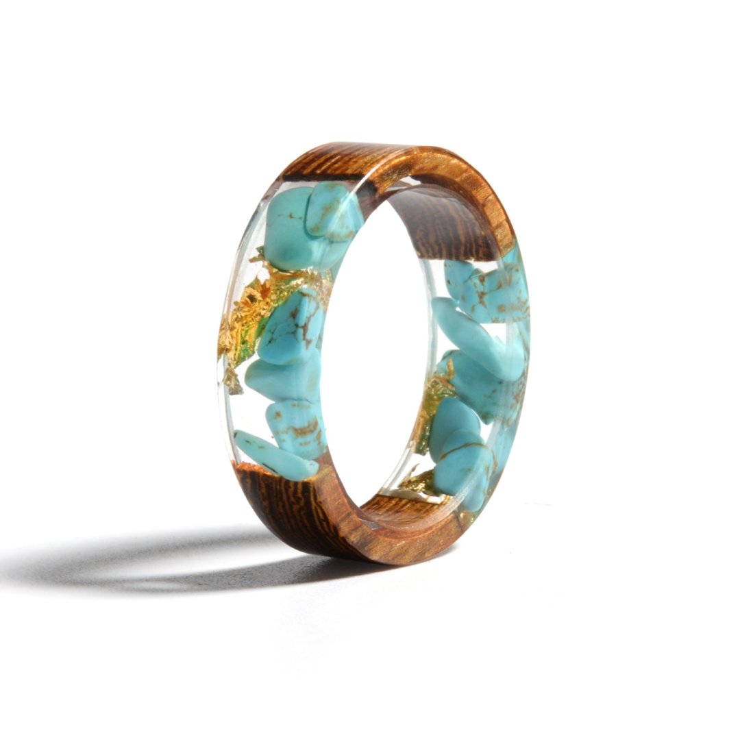 Pretty Handicraft Wooden Ring