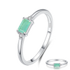 Paraiba Tourmaline Sterling Silver Ring