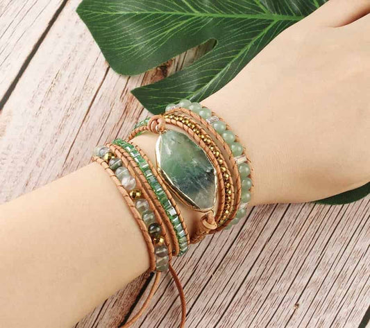 Entgiftendes Fluoritarmband