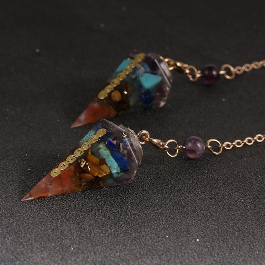 7 Chakra Reiki Pendel Anhänger Zubehör