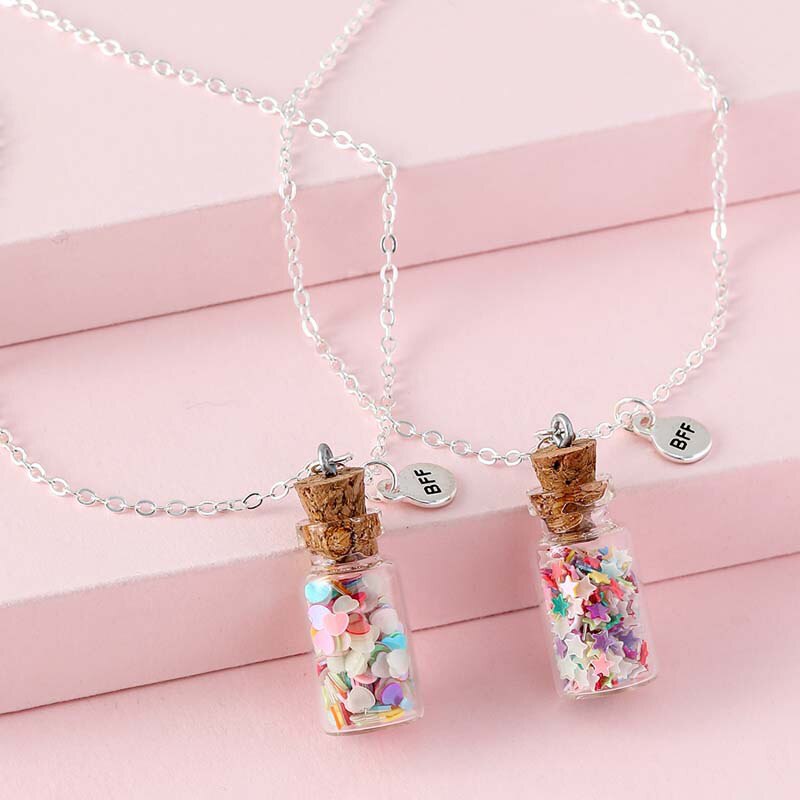 Butterfly Luminous Bottle Necklaces