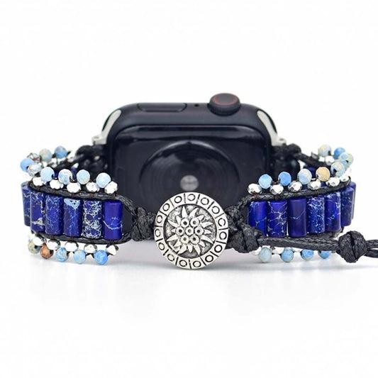 Spezielles Apple Watch-Armband „Blue Emperor“