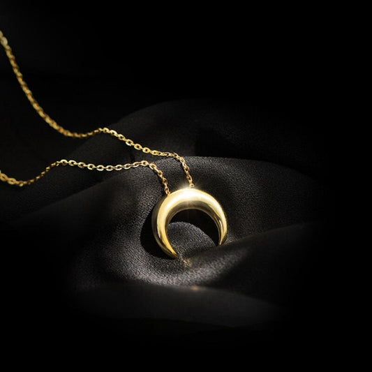 Layla Moon 925 Sterling Silver Necklace