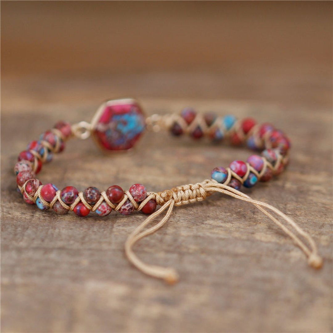 Spiritual Natural Imperial Jasper Bracelet