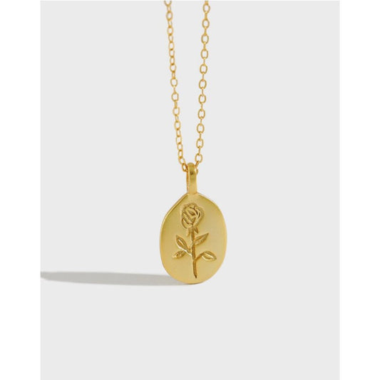 Rosa 925 Sterling Silver Necklace