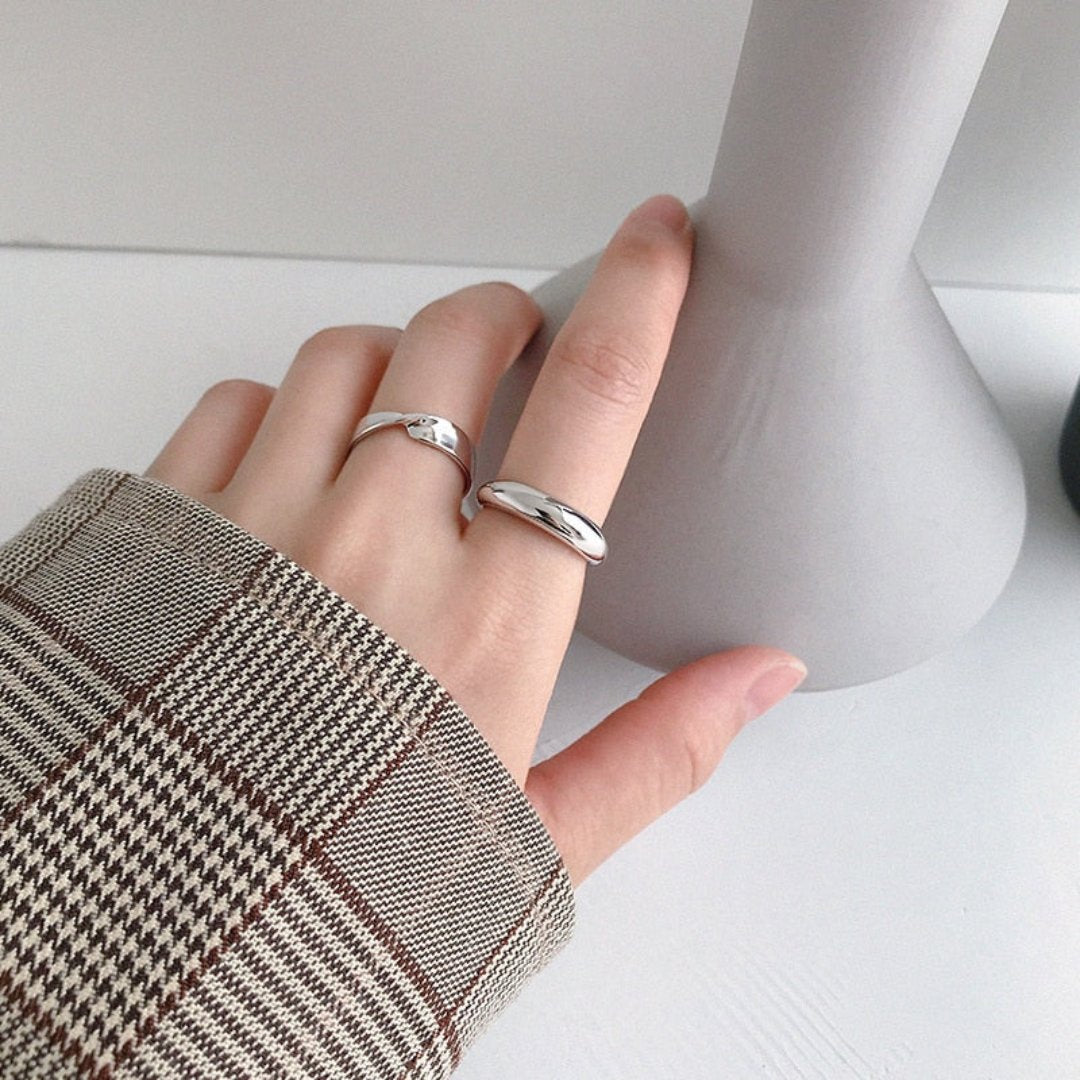Verstellbarer Ring Mazu aus 925er Sterlingsilber