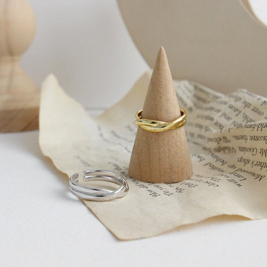 Belinda 925 Sterling Silver Adjustable Ring