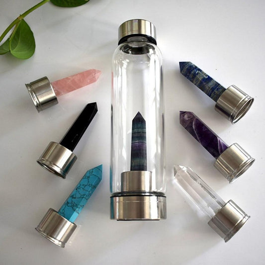 Spiritual Crystal Water Bottles