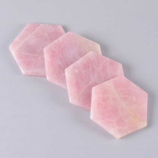 Spiritual Rose Quartz Coaster