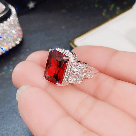 Luxury Color Zirconia Ring
