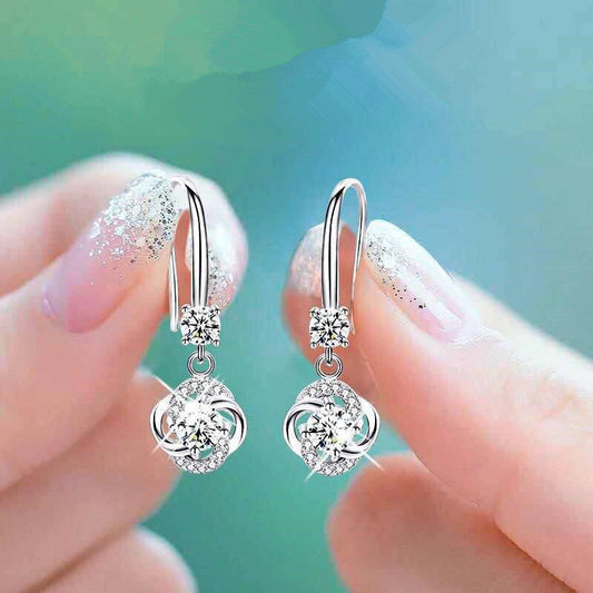 Silver Zirconia Earrings