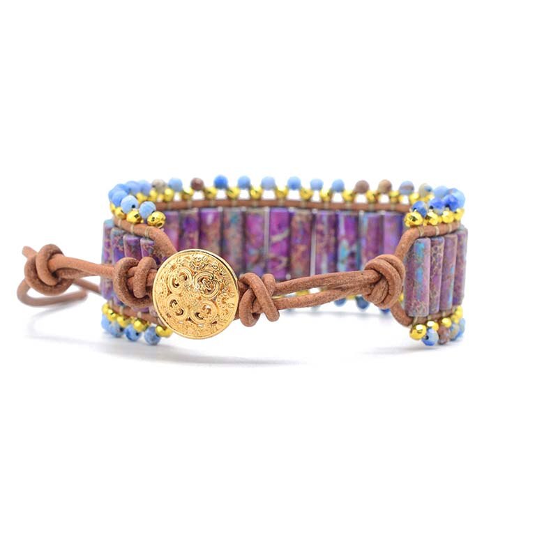Emperor Jasper Wristband Bracelet