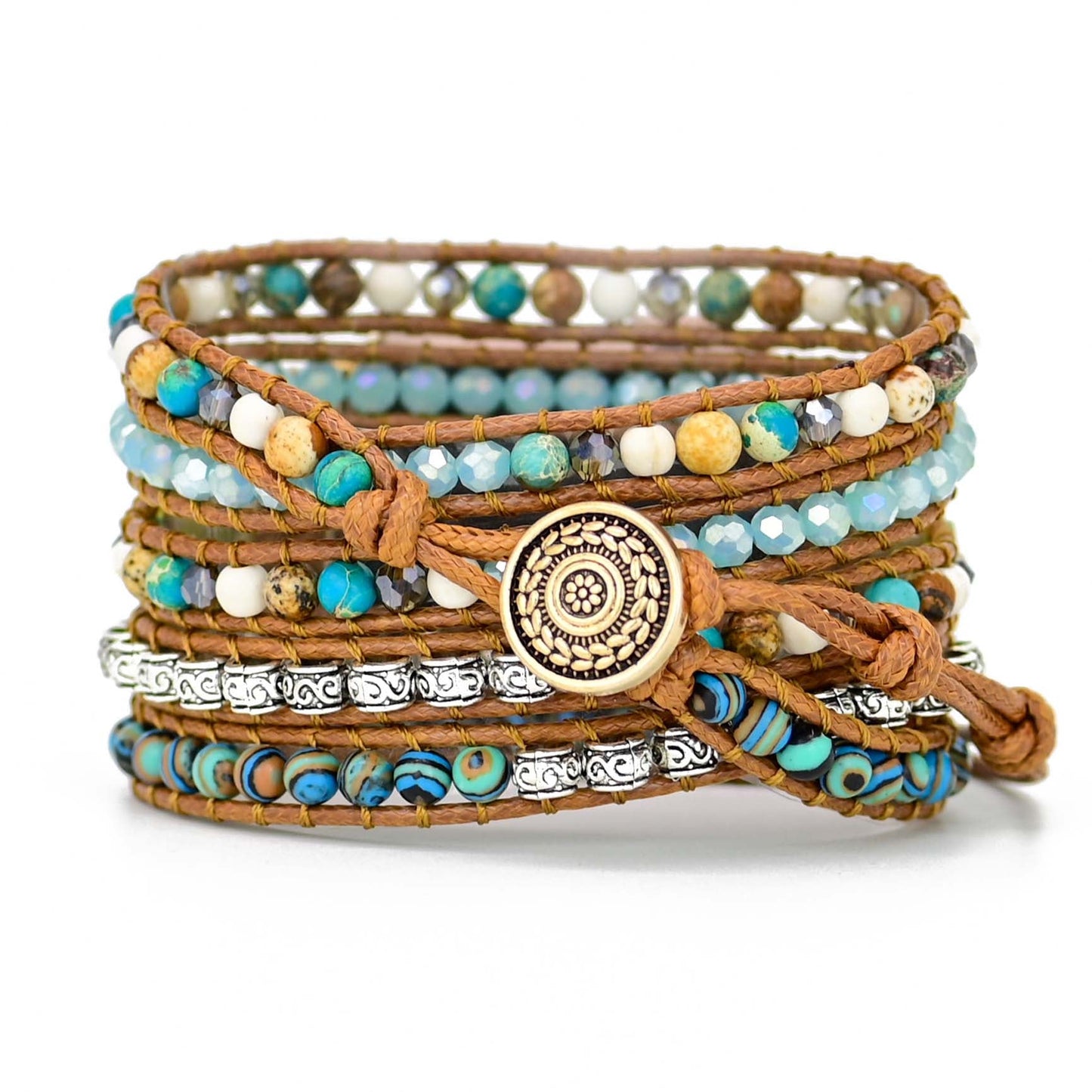 Green Agate Apple Watch Strap