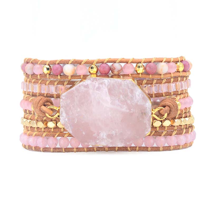 Spirit Pink Rose Quartz Bracelet