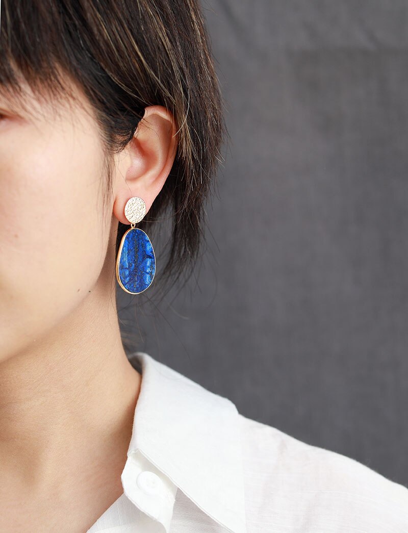 Spiritual Lapis Lazuli Earrings