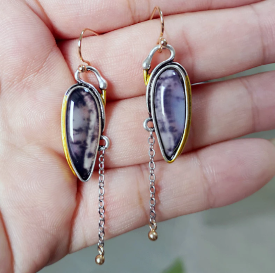 Jasper Dangle Earrings