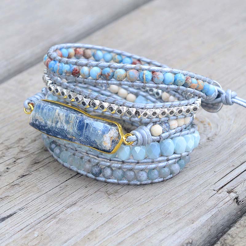 Spirit Blue Chakra Topaz Bracelet