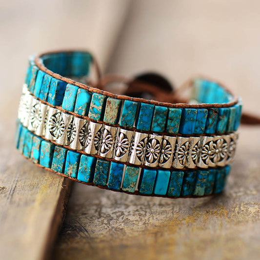 Mystique Jasper Wrap Bracelet