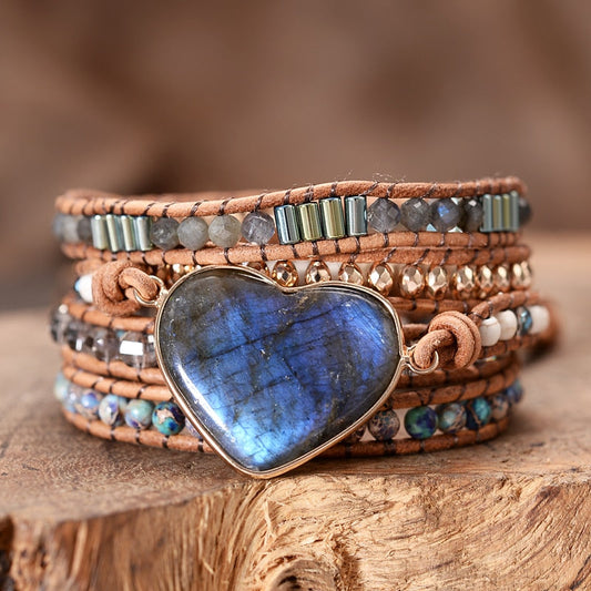 Spiritual Sparkling Night Wrap Bracelet