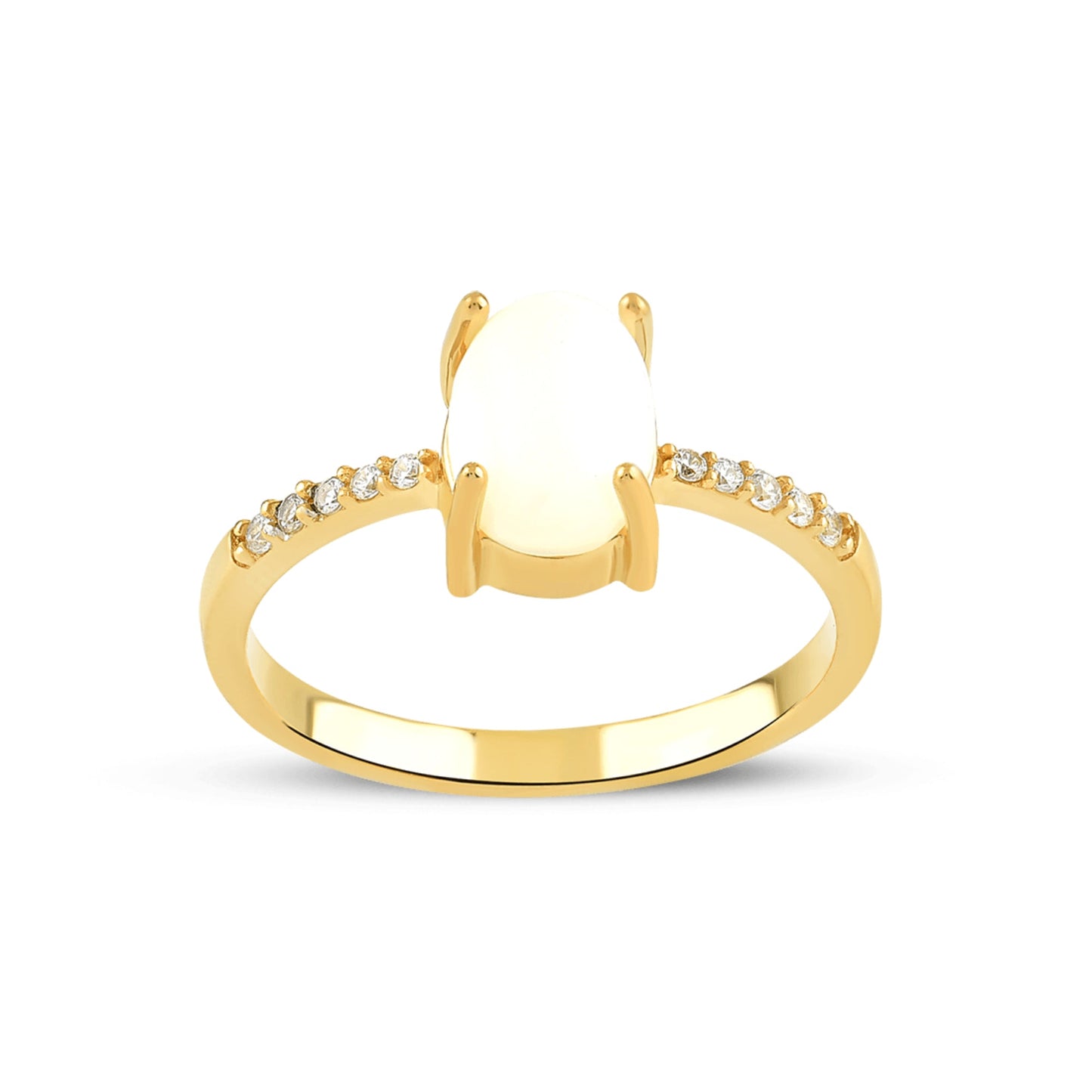 Innocente Twinkling Opal Gold Ring