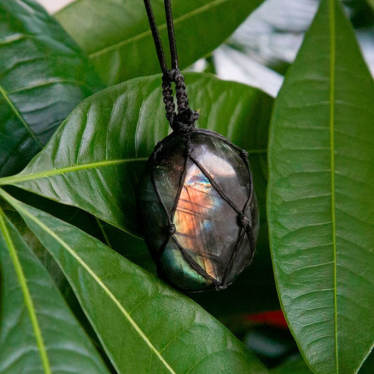Powerful Protection Labradorite Necklace