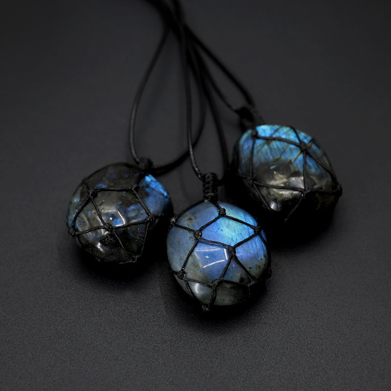 Powerful Protection Labradorite Necklace