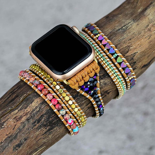 Hematite Apple Watch Strap