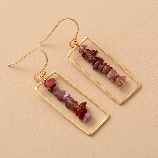 Tourmaline Neat Earrings