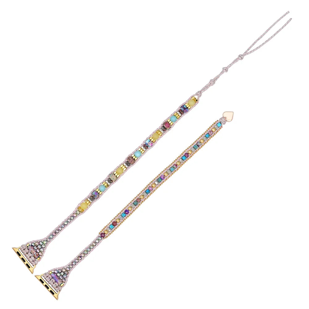 Boho Style Jasper Apple Watch Strap