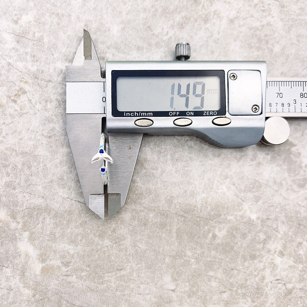 Chic Mermaid 925 Sterling Silver Ring