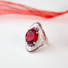 Royal Ruby 925 Sterling Silver Ring