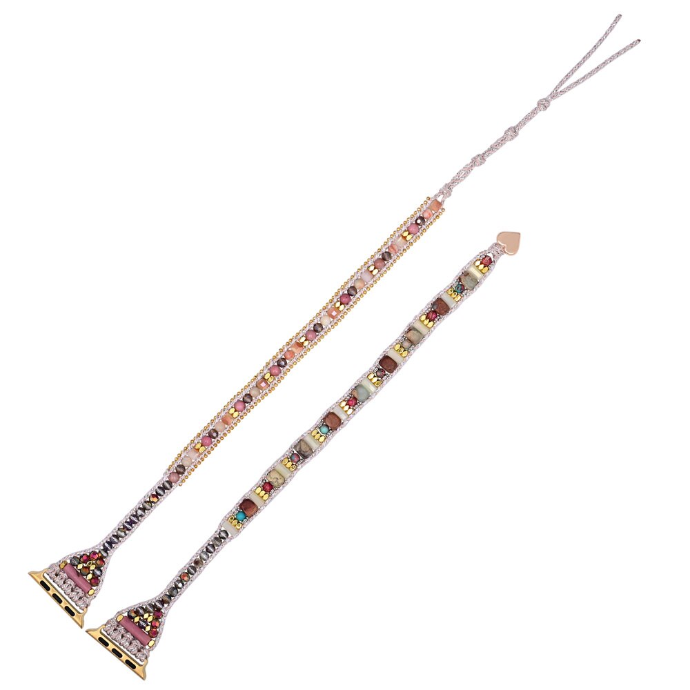 Natural Picture Stone Apple Watch Strap