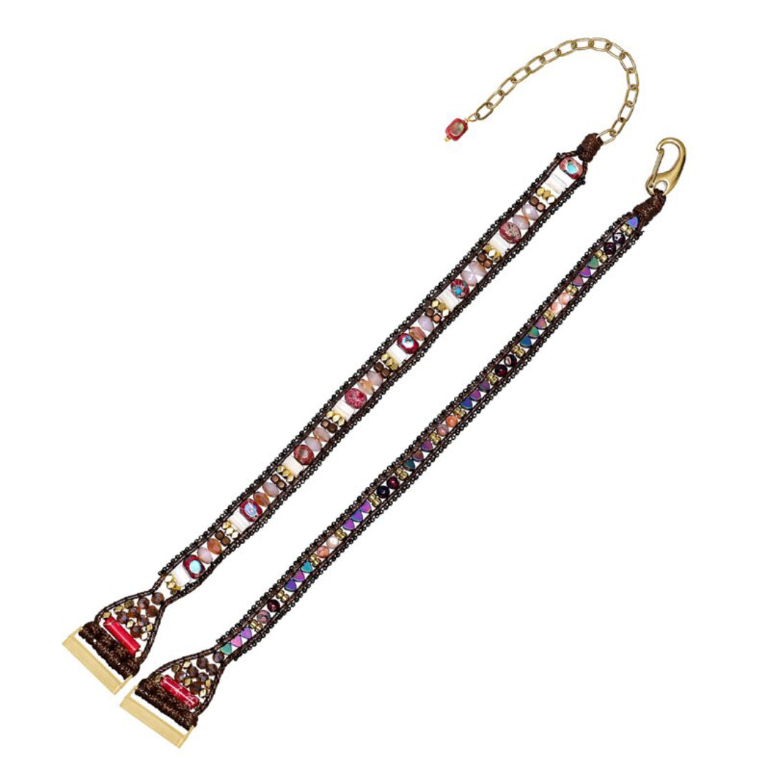 Unique Natural Jasper Fitbit Watch Strap