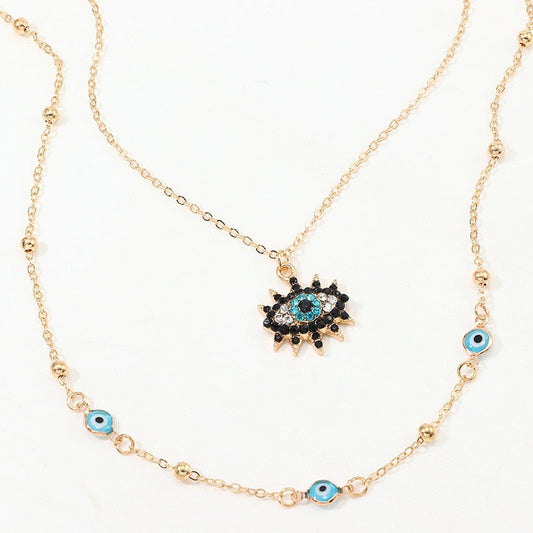 Vintage Design Evil Eye Necklace