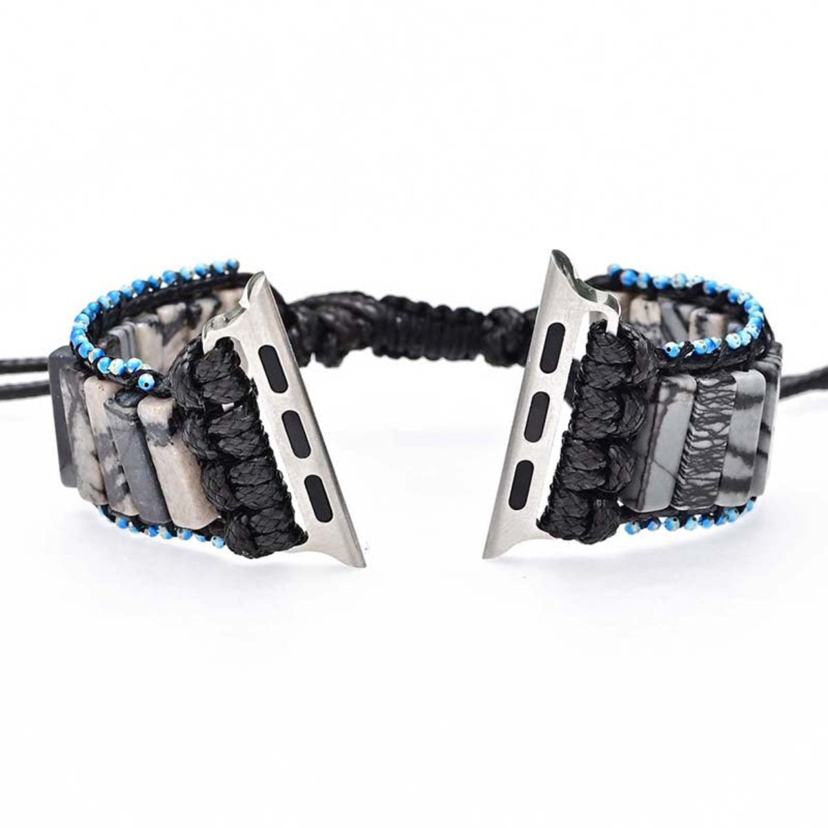 Exclusive Zebra Stones Apple Watch Strap