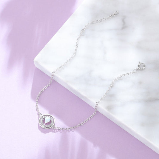 Spirit Fire Opal 925 Sterling Silver Set