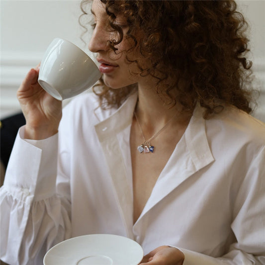 Spiritual Charm Raw Stones Necklace