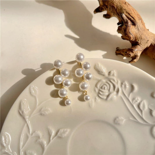 Vintage Pearl Drop Earrings