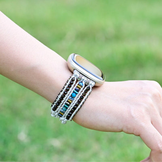 Exklusives Fitbit-Uhrenarmband in Obsidian