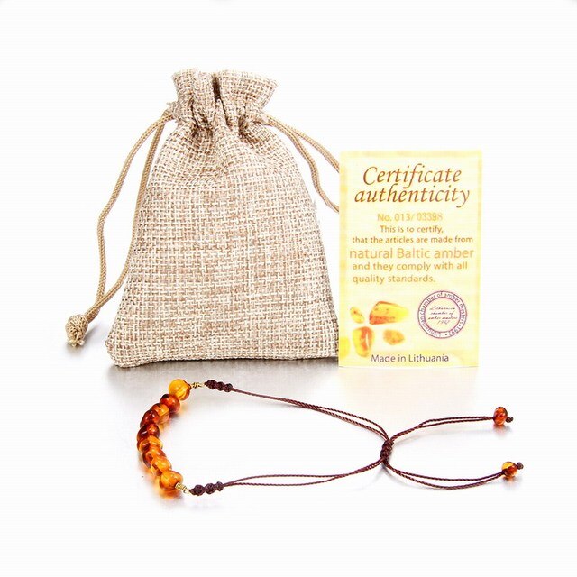 Amber Stone Bracelet