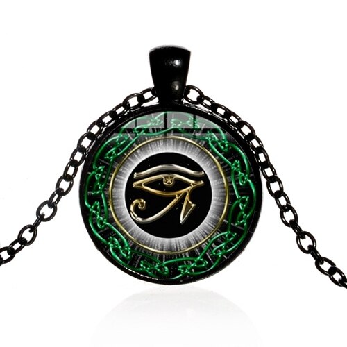 Egyptian Gods Power Mandala Necklace