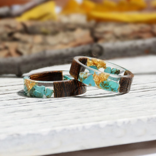Pretty Handicraft Wooden Ring