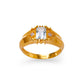 Alice Topaz 24K Gold Ring