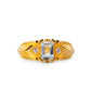 Alice Topaz 24K Gold Ring