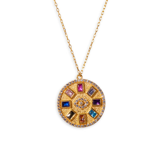 Talisman Chakra 24K Gold Necklace