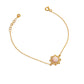 Sun Pink Opal 24K Gold Bracelet
