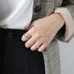 Helena 925 Sterling Silver Adjustable Ring
