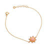 Starlight Pink Opal 24K Gold Bracelet