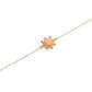 Starlight Pink Opal 24K Gold Bracelet