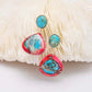 Spiritual Natural Emperor Stone Earrings